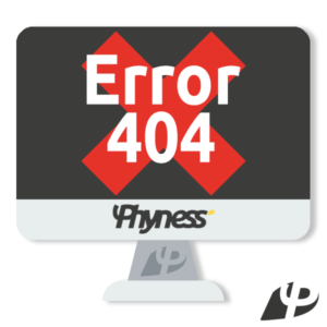 image à la une phyness error 404